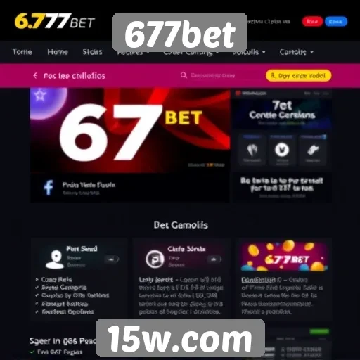 Características de usabilidade do site 677bet